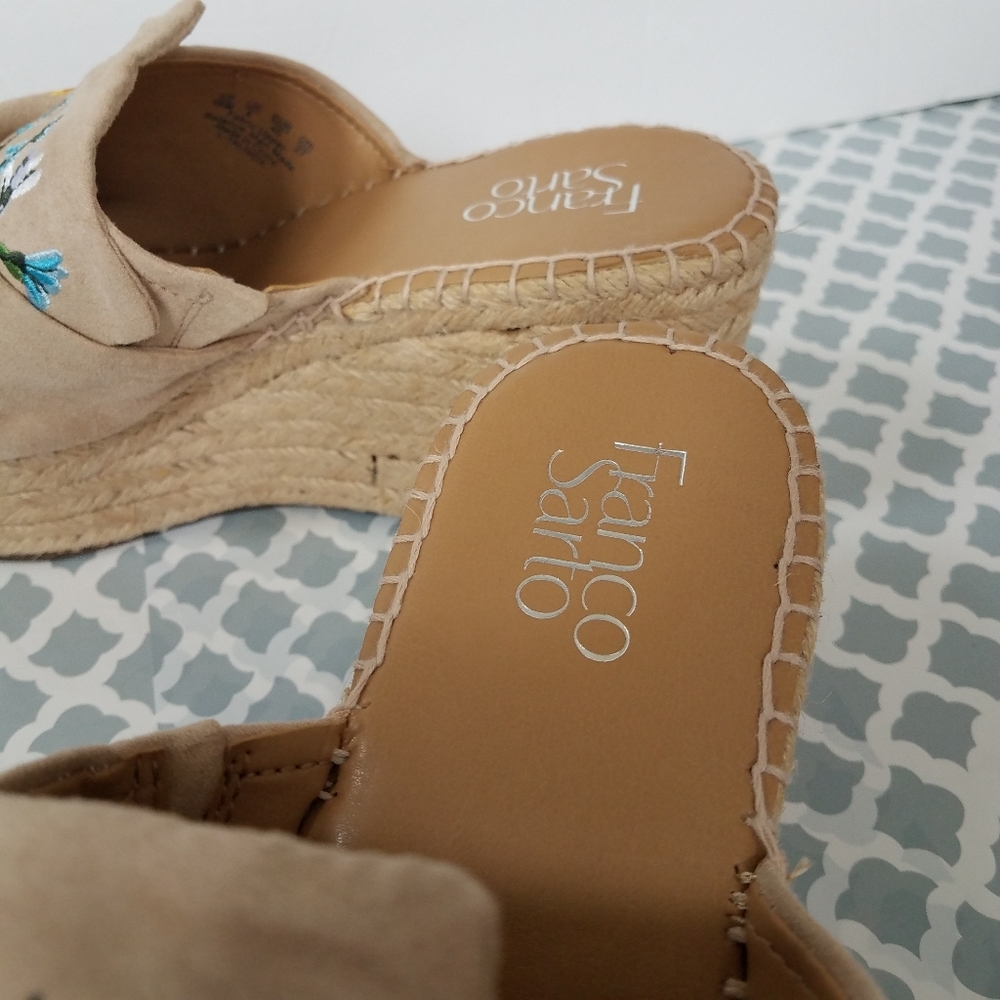 Franco Sarto Talinda Espadrilles 10 NWOB - Picture 8 of 15